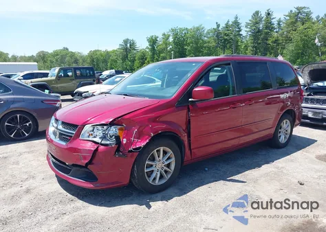 2014 Dodge Grand Caravan Sxt from USA, damaged, VIN 2C4RDGCG7ER427850